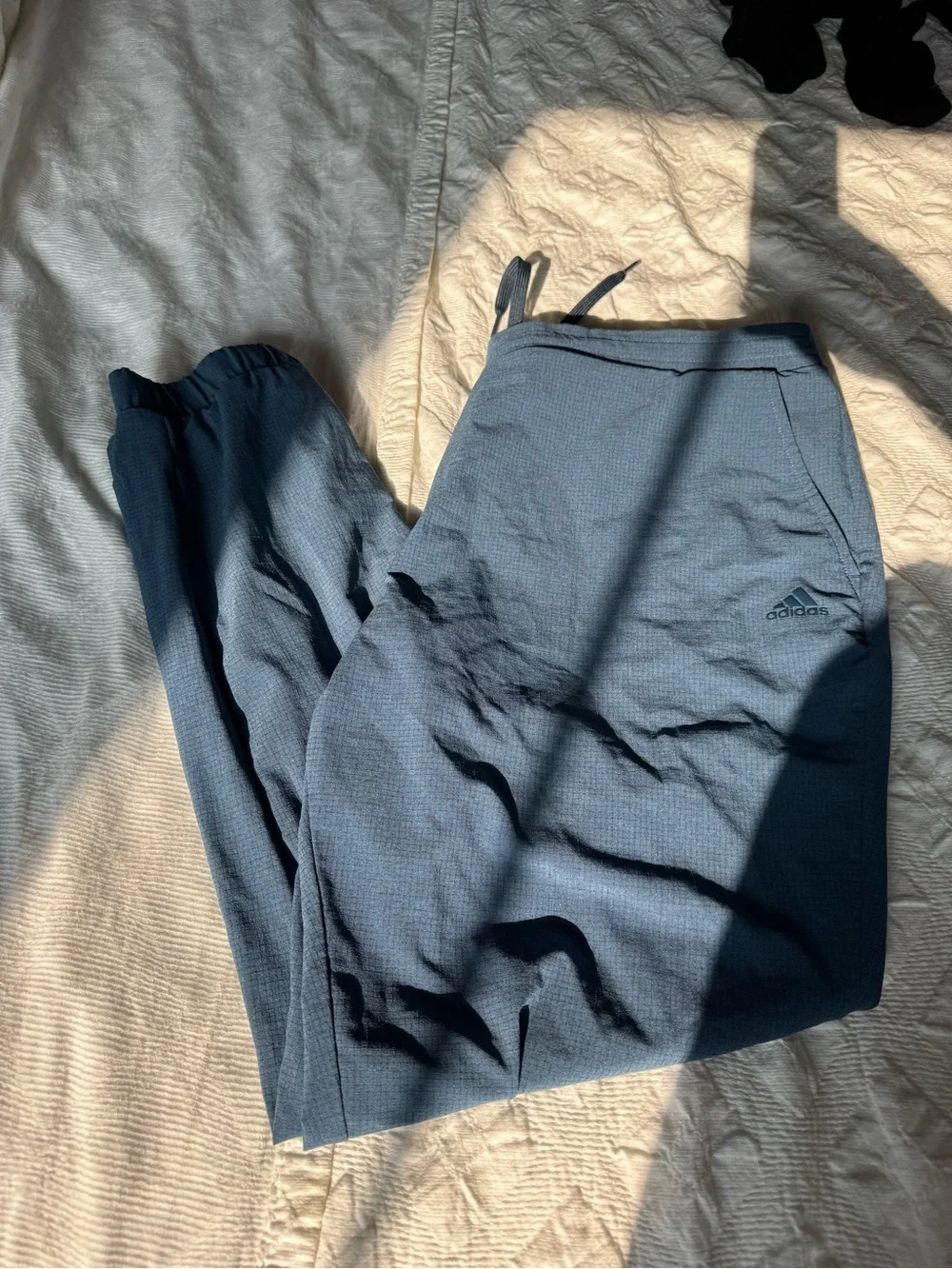 2 pairs for one price! Adidas Navy Blue and Gray HEAT.RDY Joggers